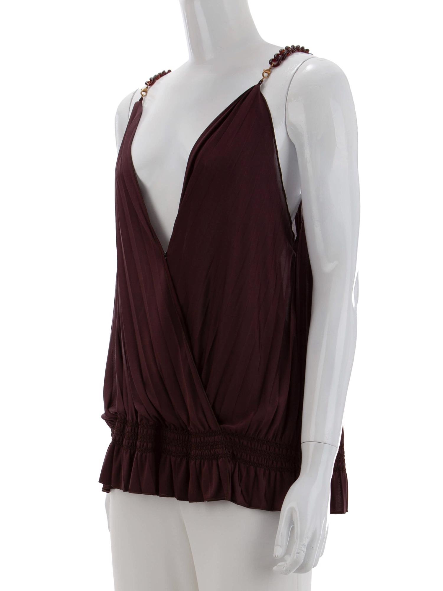 Bayan Kahve MAX MARA BLUZ