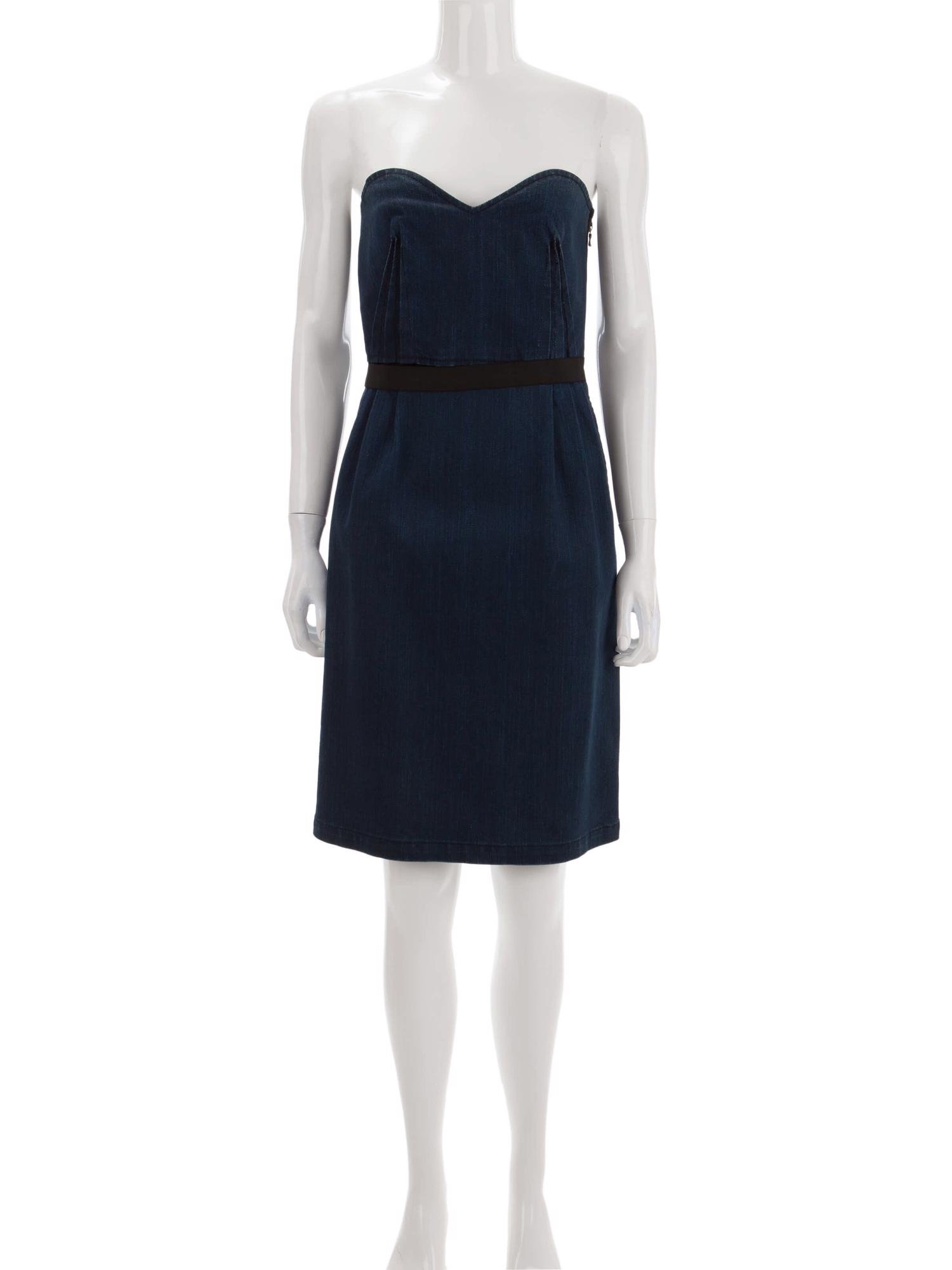 Bayan Lacivert LANVIN JEAN ELBİSE