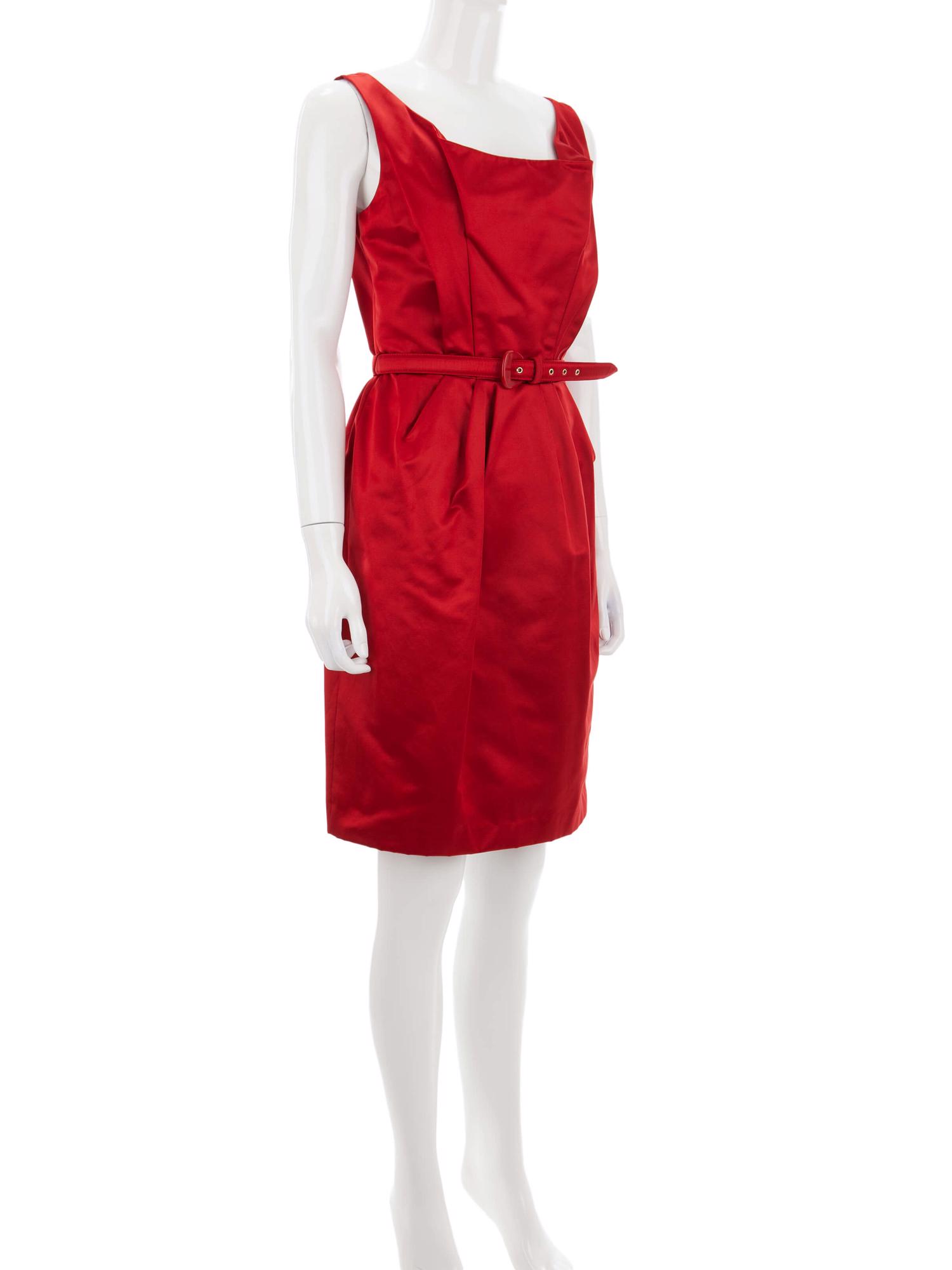 Bayan Kırmızı MAX MARA ELBİSE