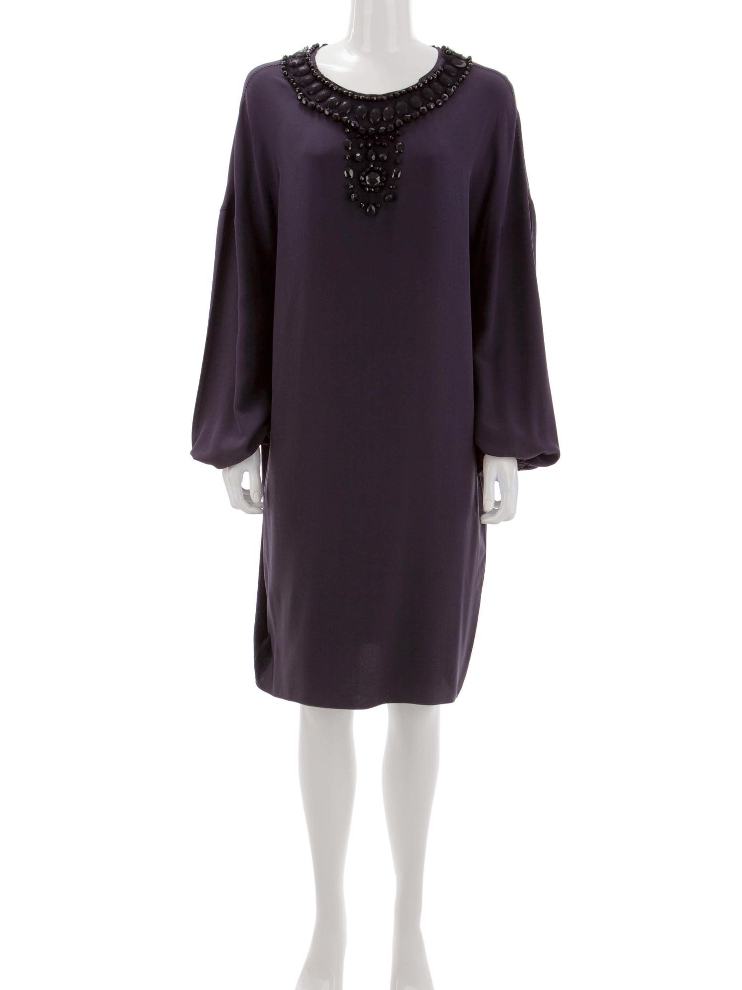 Bayan Lacivert LANVIN ELBİSE