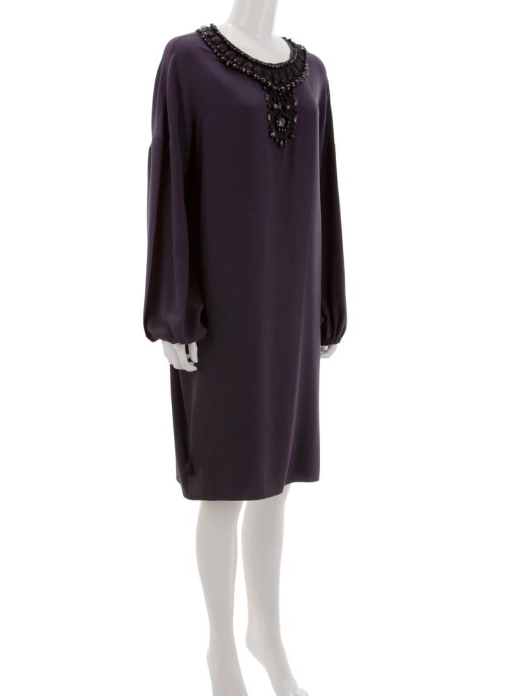 Bayan Lacivert LANVIN ELBİSE