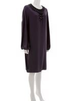 Bayan Lacivert LANVIN ELBİSE