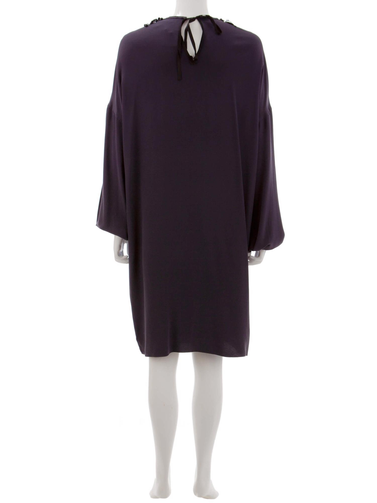 Bayan Lacivert LANVIN ELBİSE