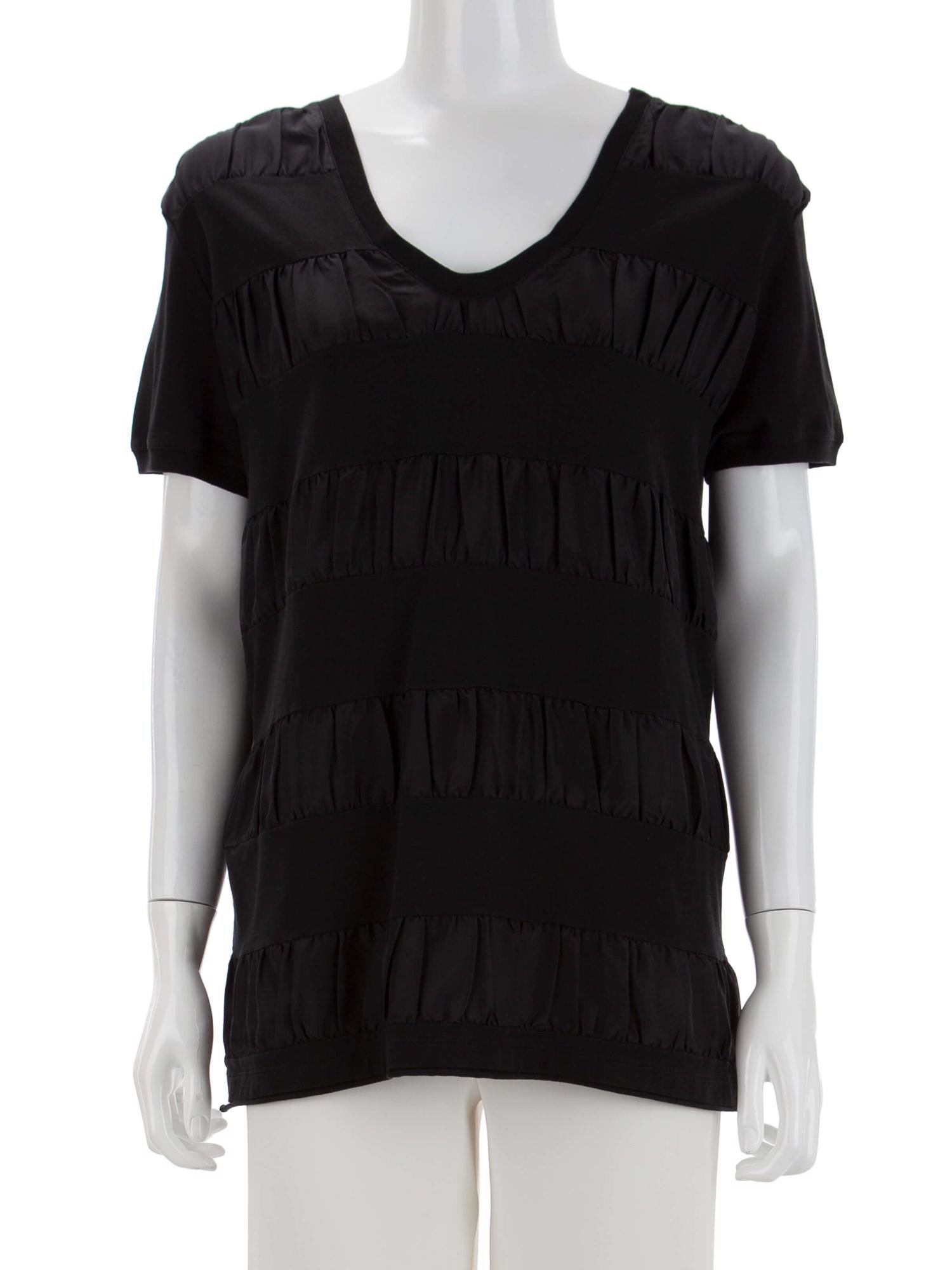 Bayan Siyah PRADA T-SHIRT