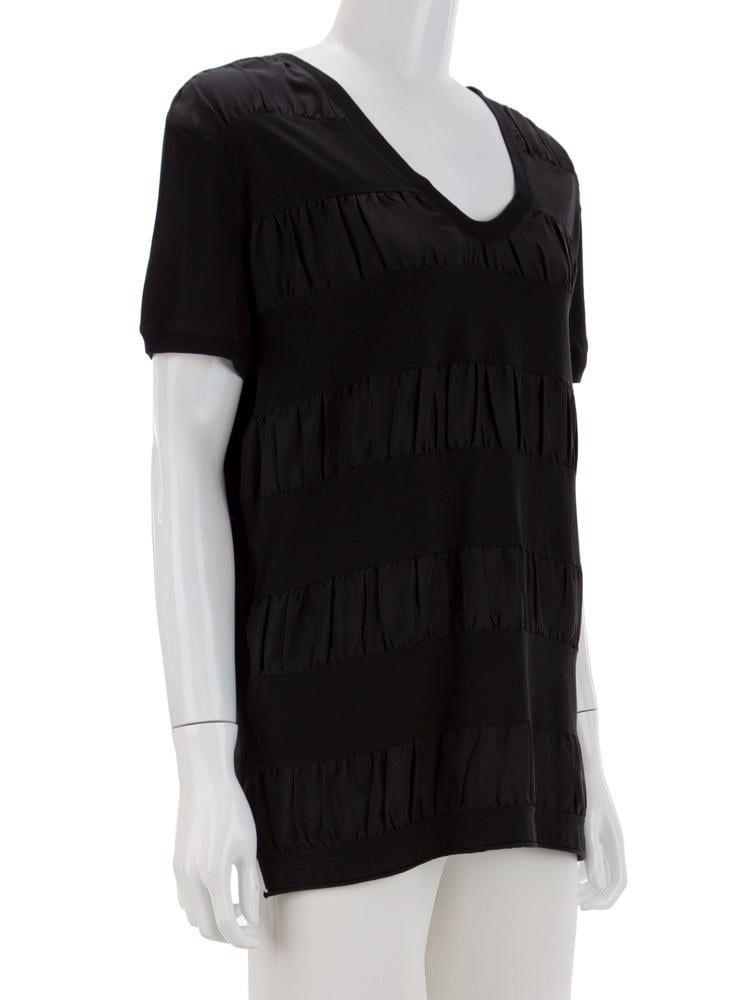 Bayan Siyah PRADA T-SHIRT