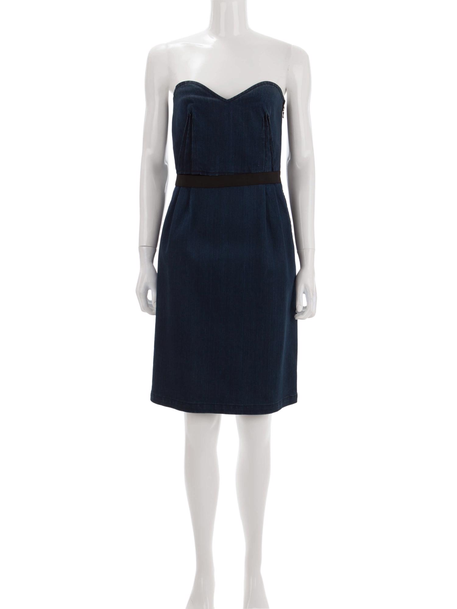 Bayan Lacivert LANVIN JEAN ELBİSE