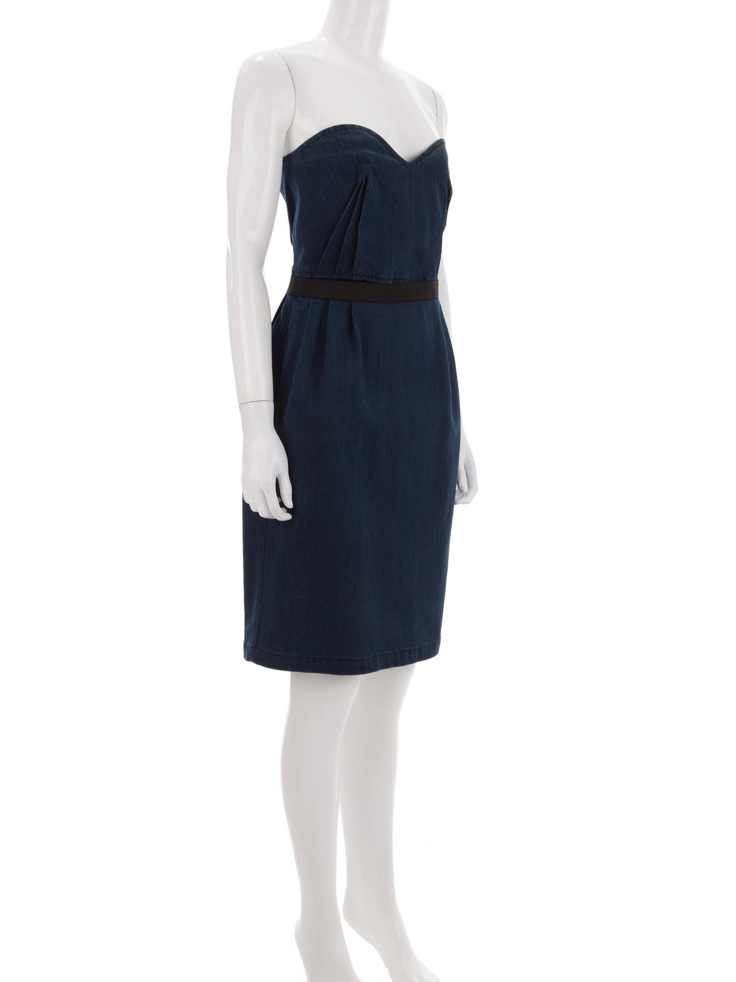 Bayan Lacivert LANVIN JEAN ELBİSE