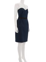 Bayan Lacivert LANVIN JEAN ELBİSE