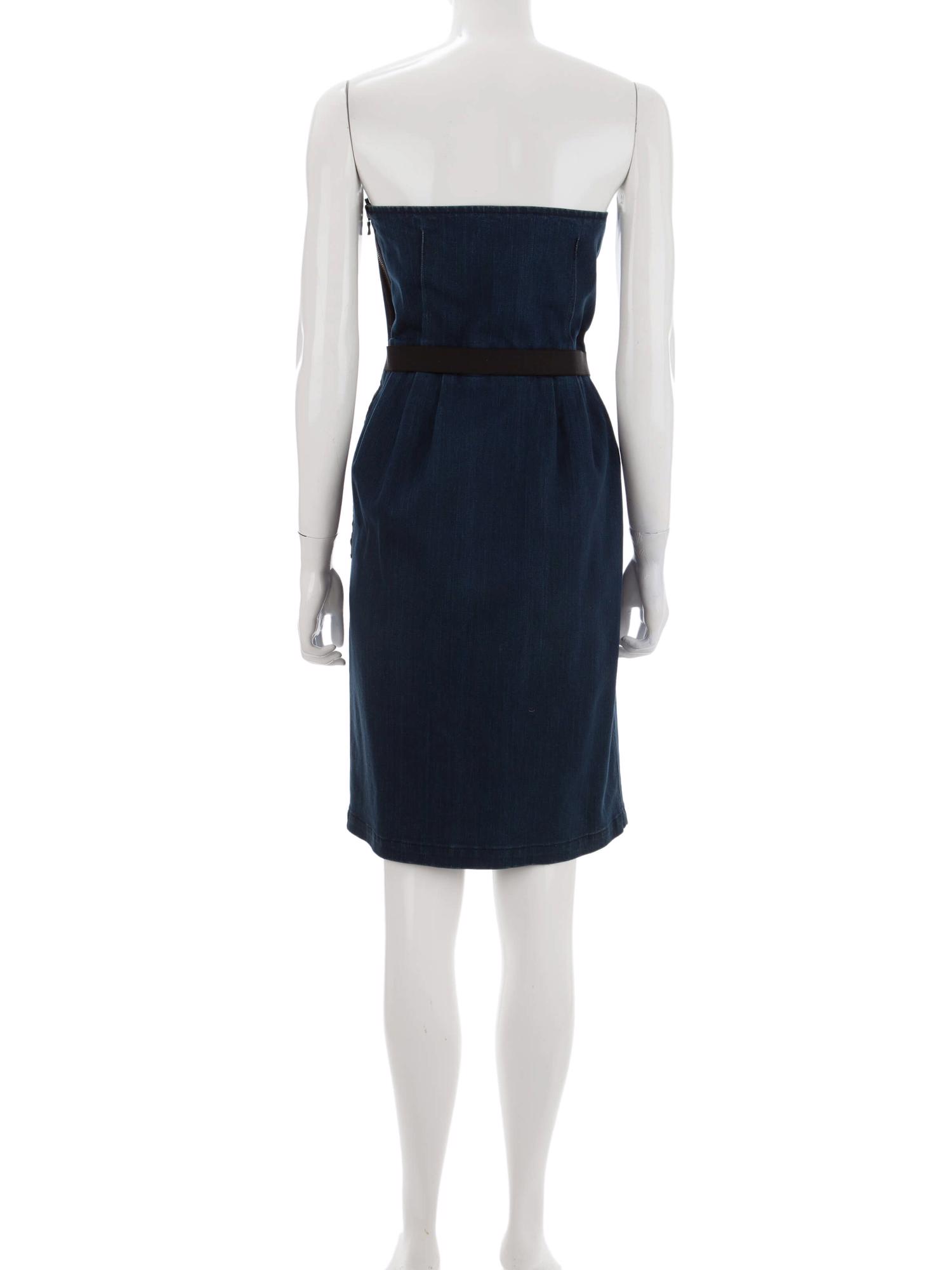 Bayan Lacivert LANVIN JEAN ELBİSE