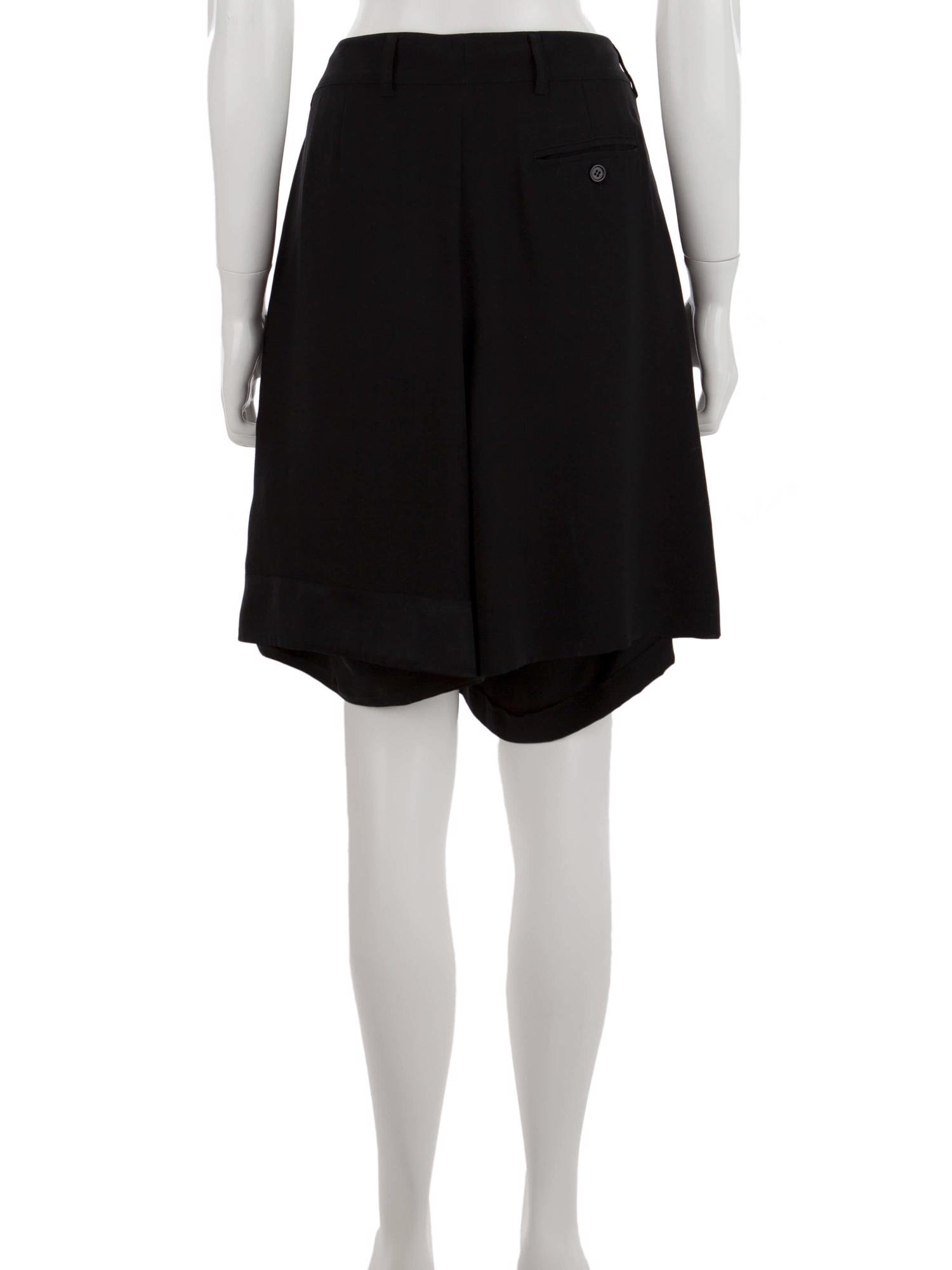 Bayan Siyah PRADA ŞORT ETEK
