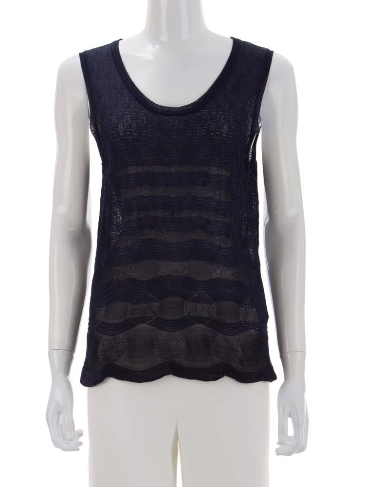 Bayan Lacivert M MISSONI BLUZ