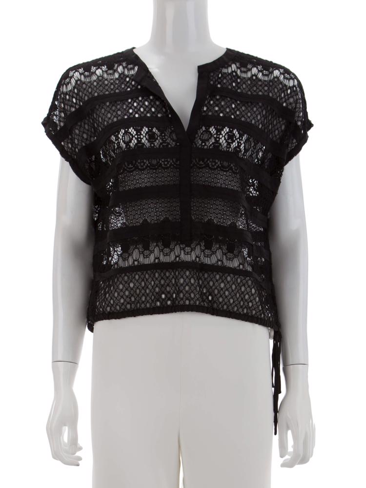 Bayan Siyah BCBG MAX AZRIA BLUZ