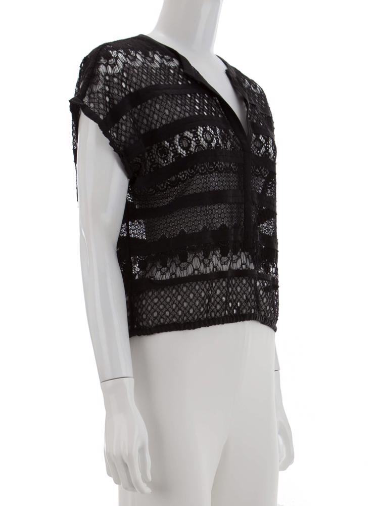 Bayan Siyah BCBG MAX AZRIA BLUZ