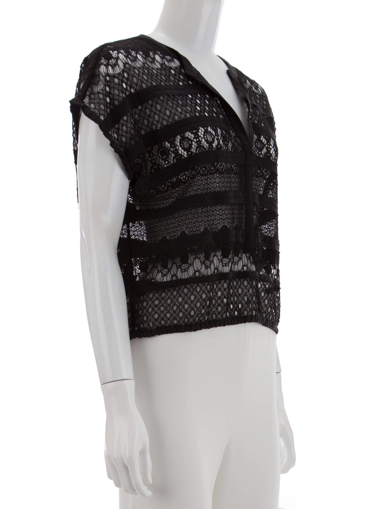Bayan Siyah BCBG MAX AZRIA BLUZ