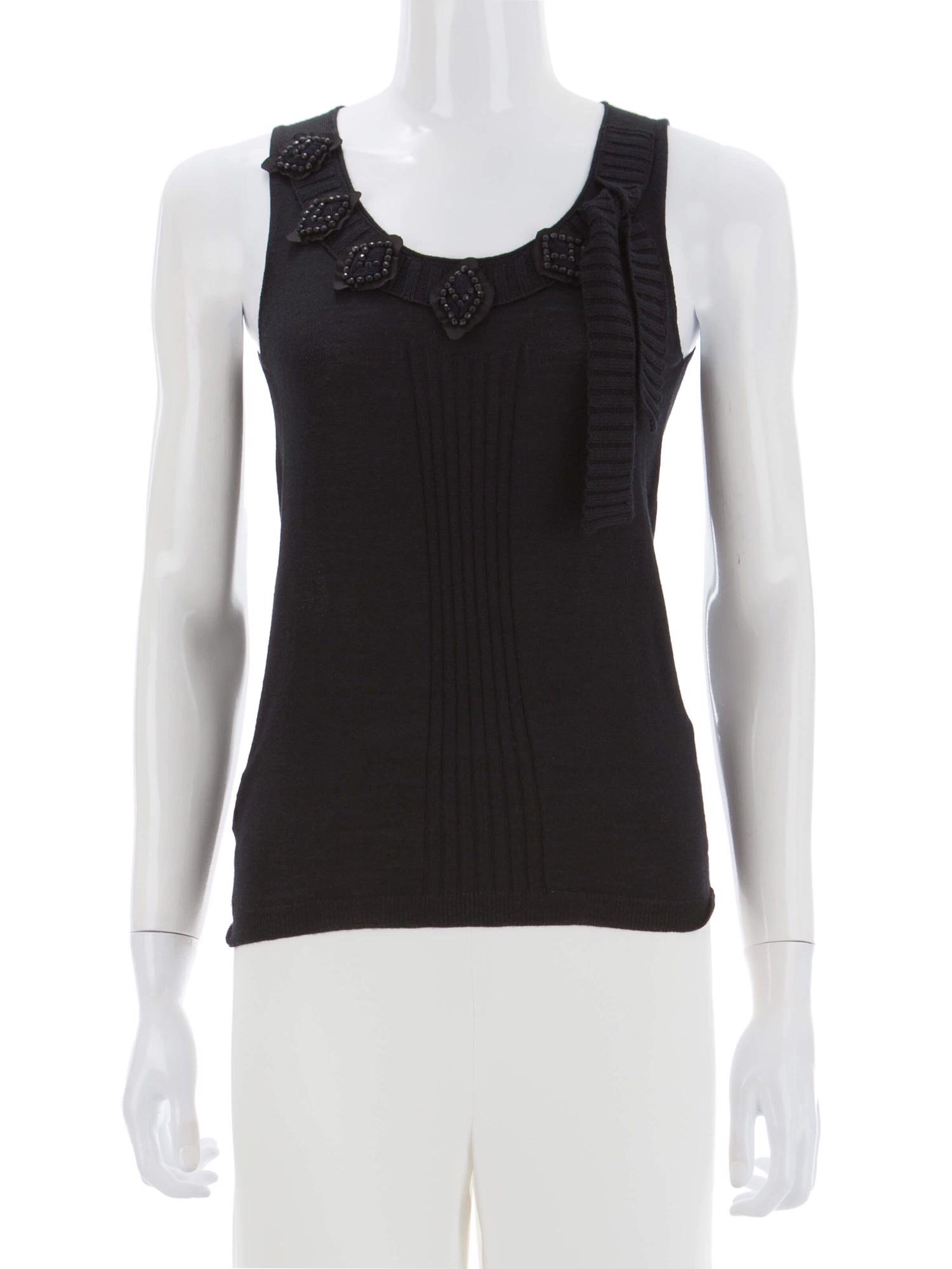 Bayan Siyah PRADA BLUZ