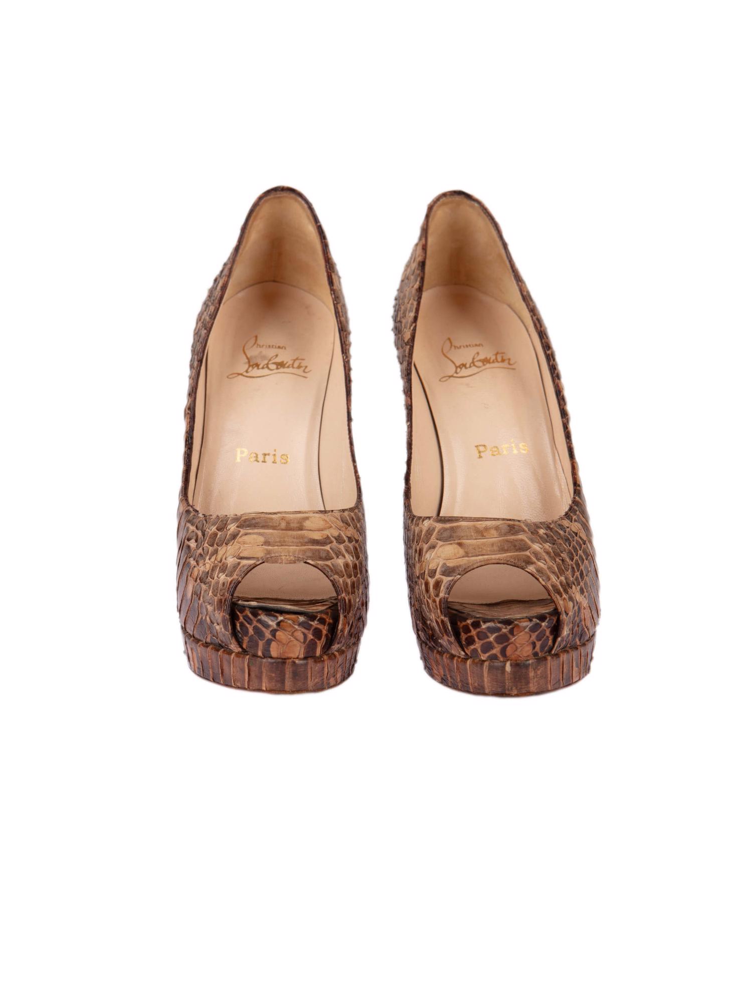 Bayan Kahve CHRISTIAN LOUBOUTIN AYAKKABI