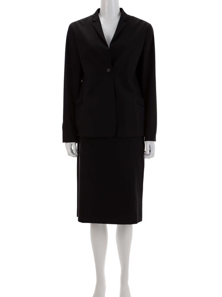 Bayan Siyah JIL SANDER ETEK - CEKET