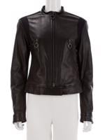 Bayan Siyah PRADA DERİ CEKET