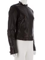 Bayan Siyah PRADA DERİ CEKET