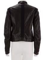 Bayan Siyah PRADA DERİ CEKET