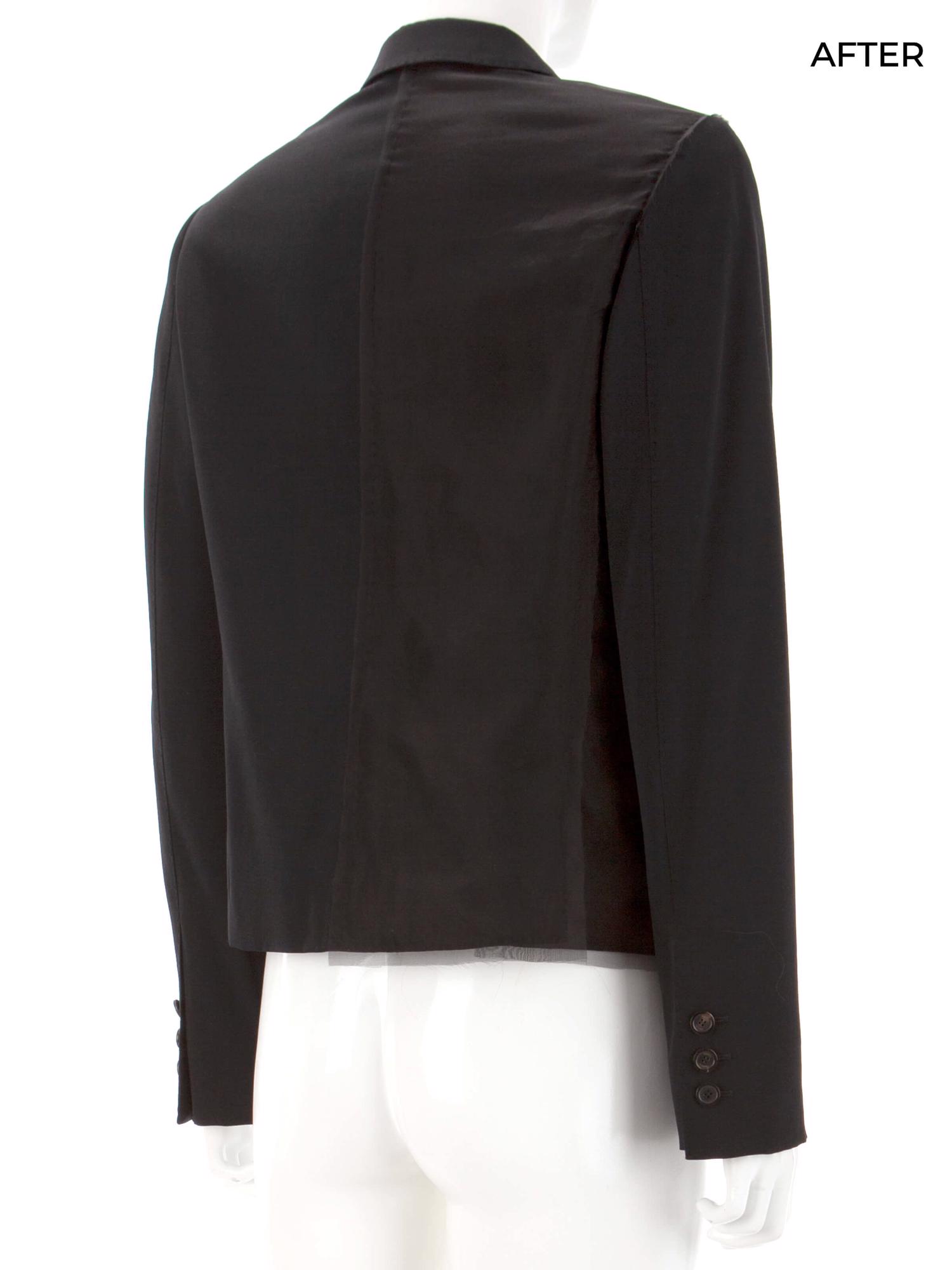 Bayan Siyah GUCCI CEKET UPCYCLED