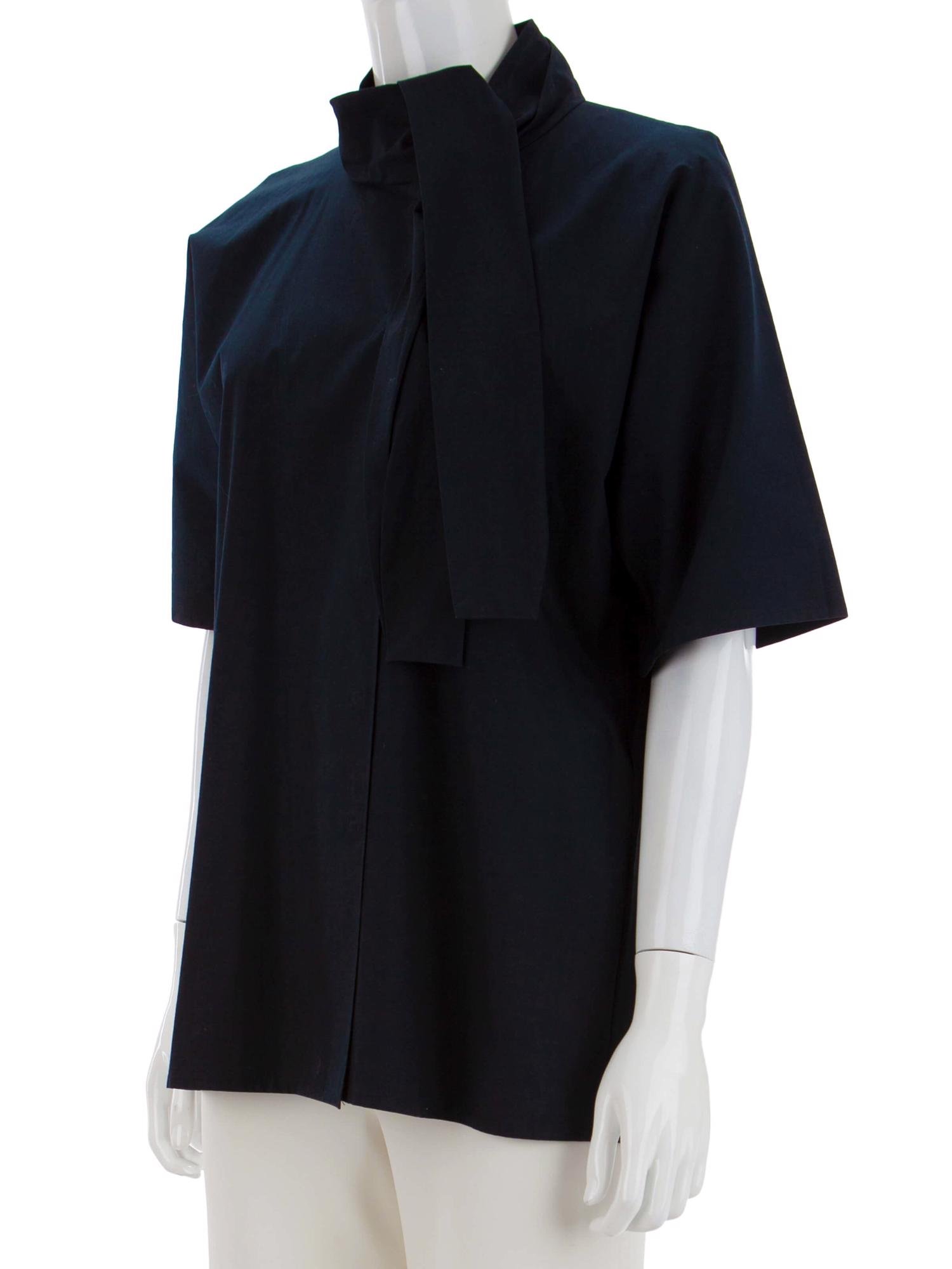 Bayan Lacivert BOTTEGA VENETA GÖMLEK