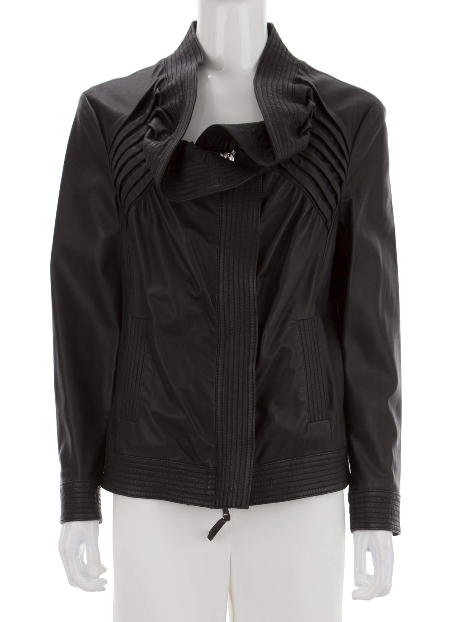 Bayan Siyah RED VALENTINO DERİ CEKET