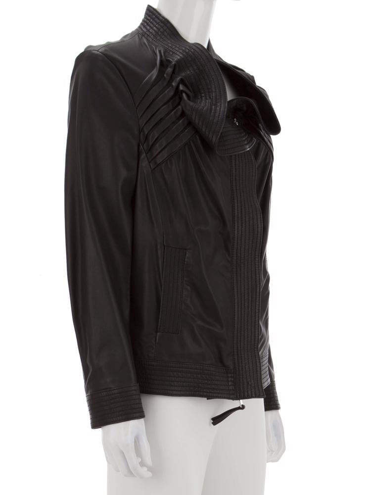 Bayan Siyah RED VALENTINO DERİ CEKET