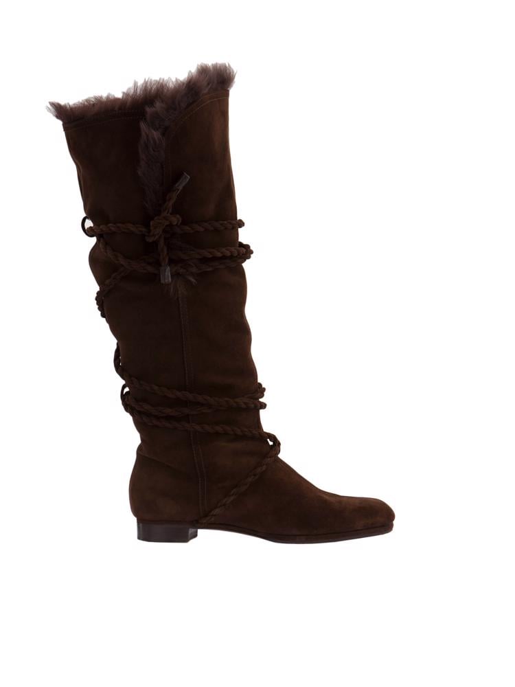 Bayan Kahve MOSCHINO ÇİZME
