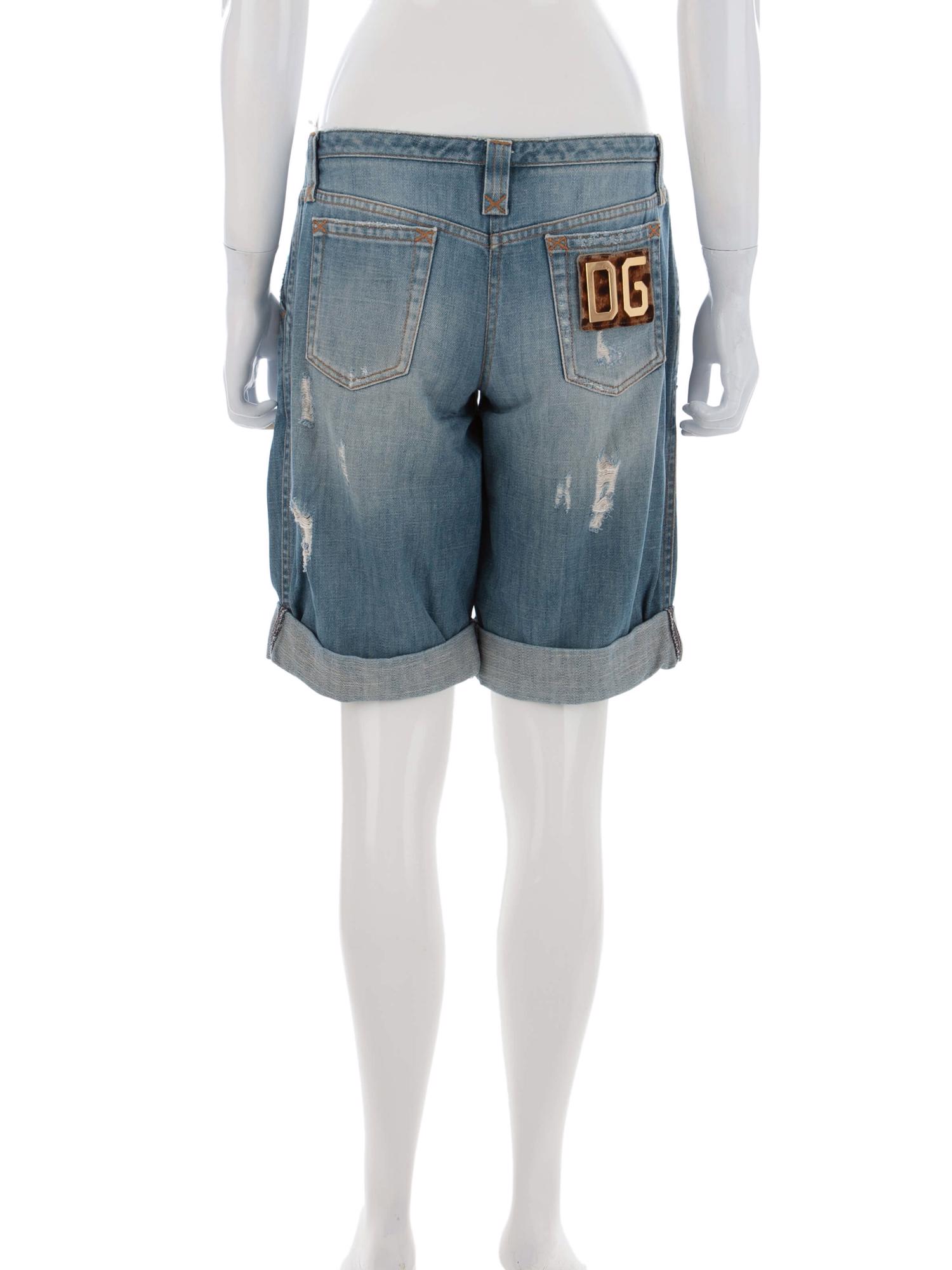 Bayan Mavi DOLCE&GABBANA JEAN ŞORT