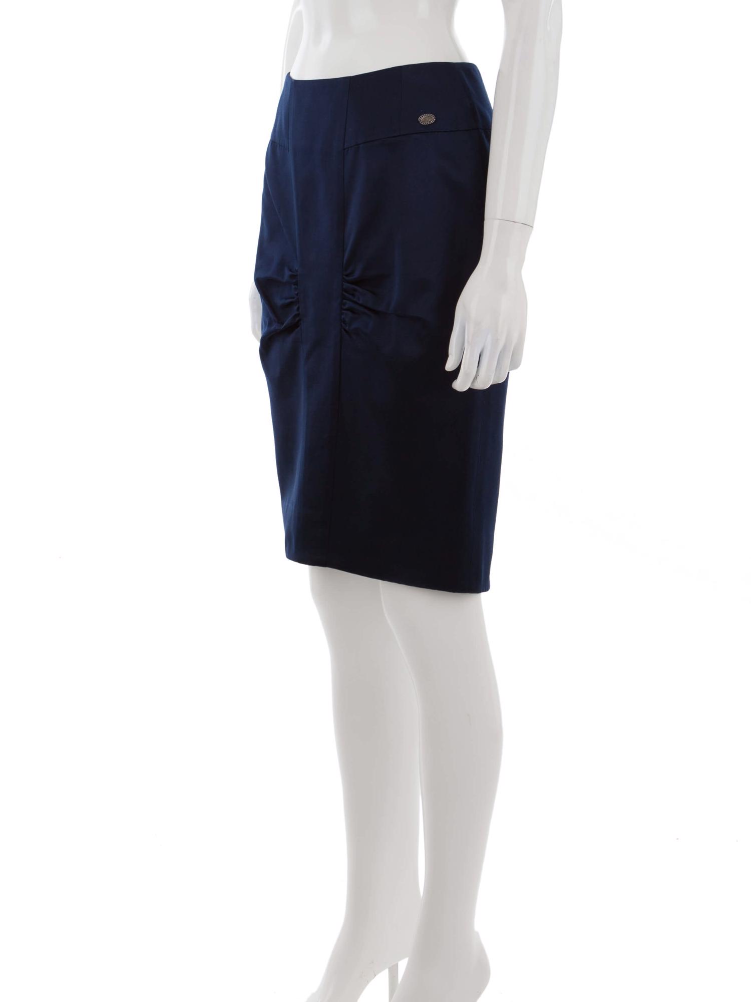 Bayan Lacivert CHANEL ETEK