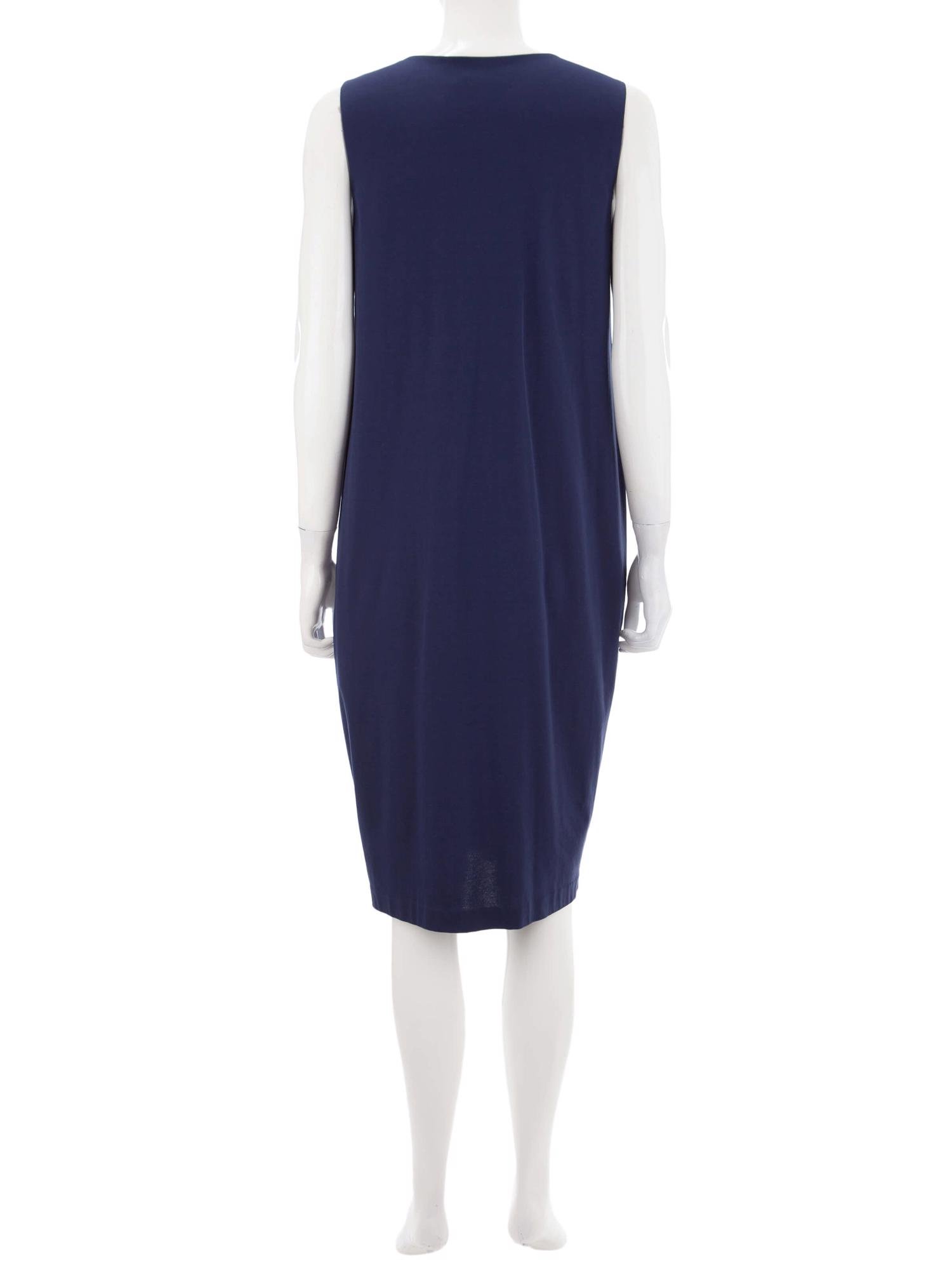 Bayan Lacivert JIL SANDER ELBİSE