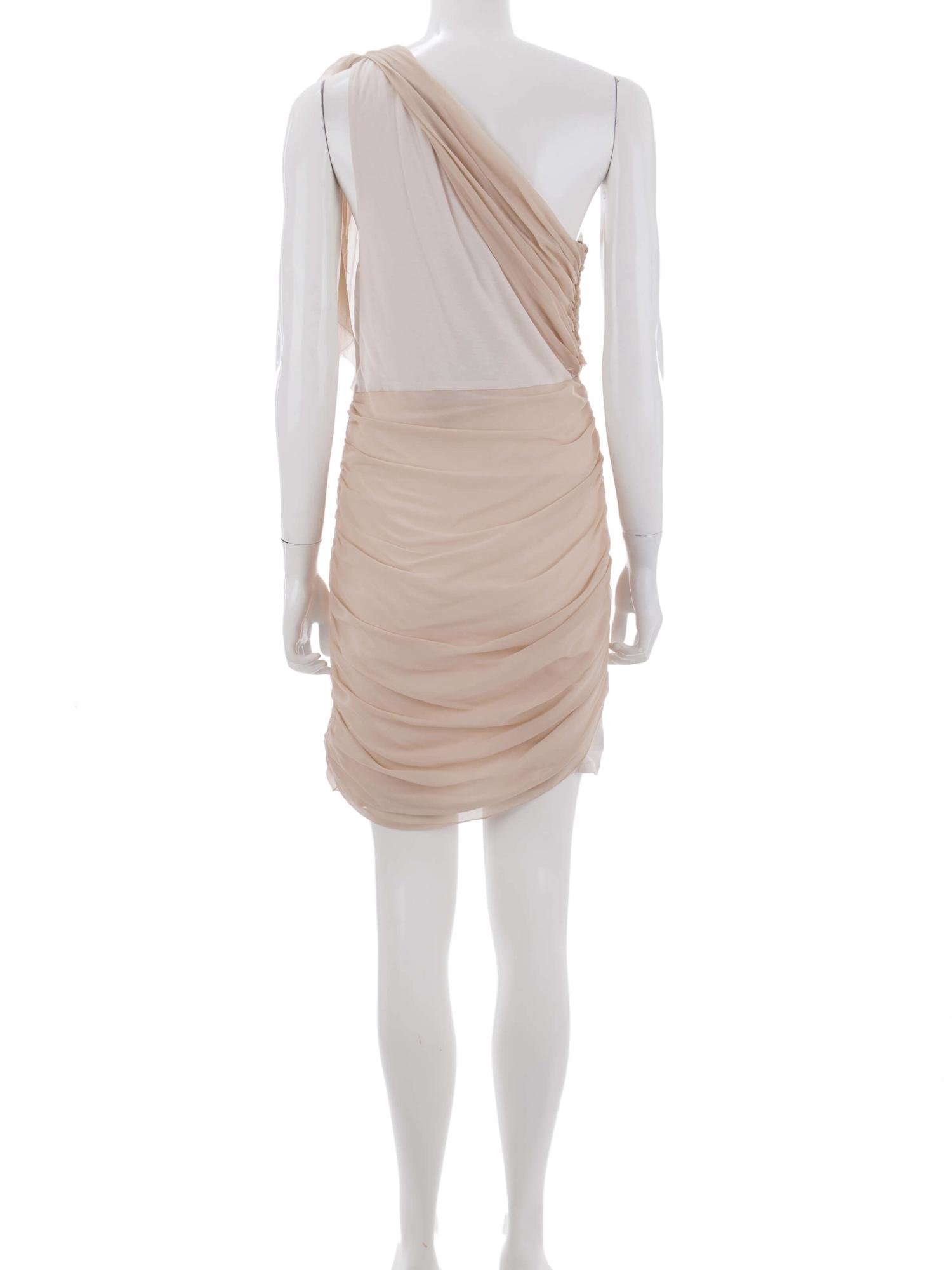 Bayan Bej ALICE&OLIVIA ELBİSE