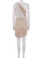 Bayan Bej ALICE&OLIVIA ELBİSE