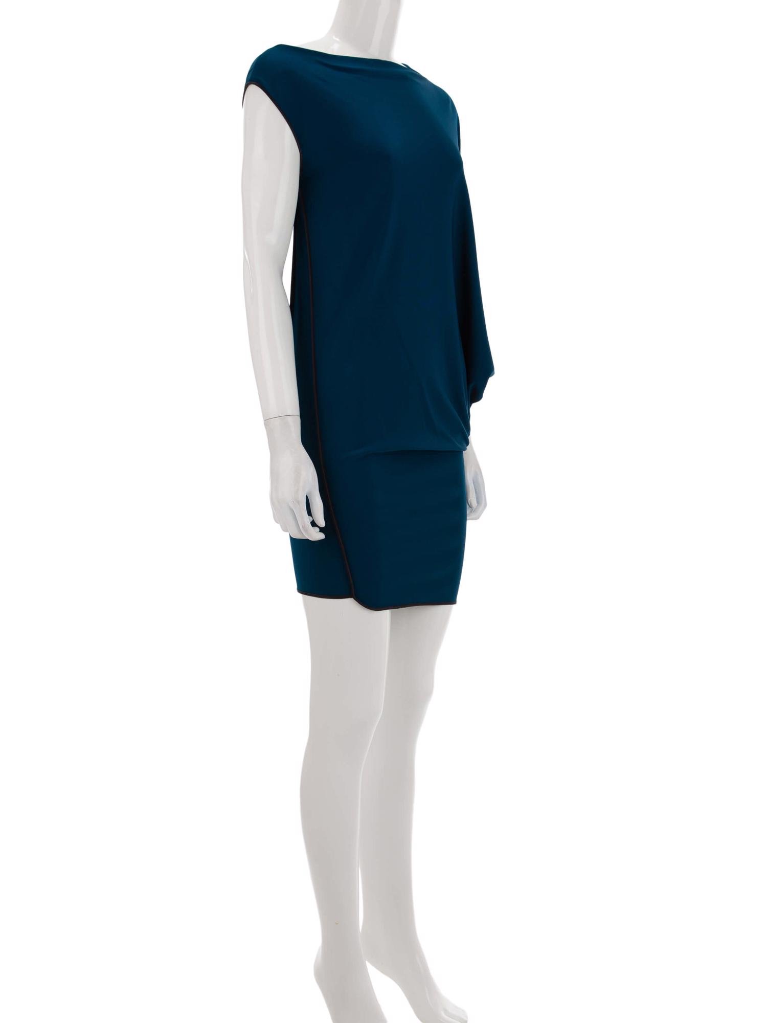 Bayan Mavi CARINA DUEK ELBİSE