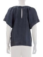 Bayan Lacivert BARBARA BUI BLUZ