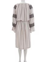 Bayan Krem LUG VON SIGA ELBİSE