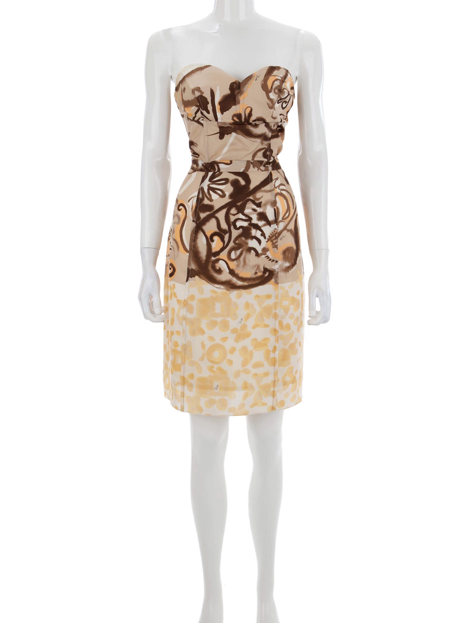 Bayan Bej EMILIO PUCCI ELBİSE