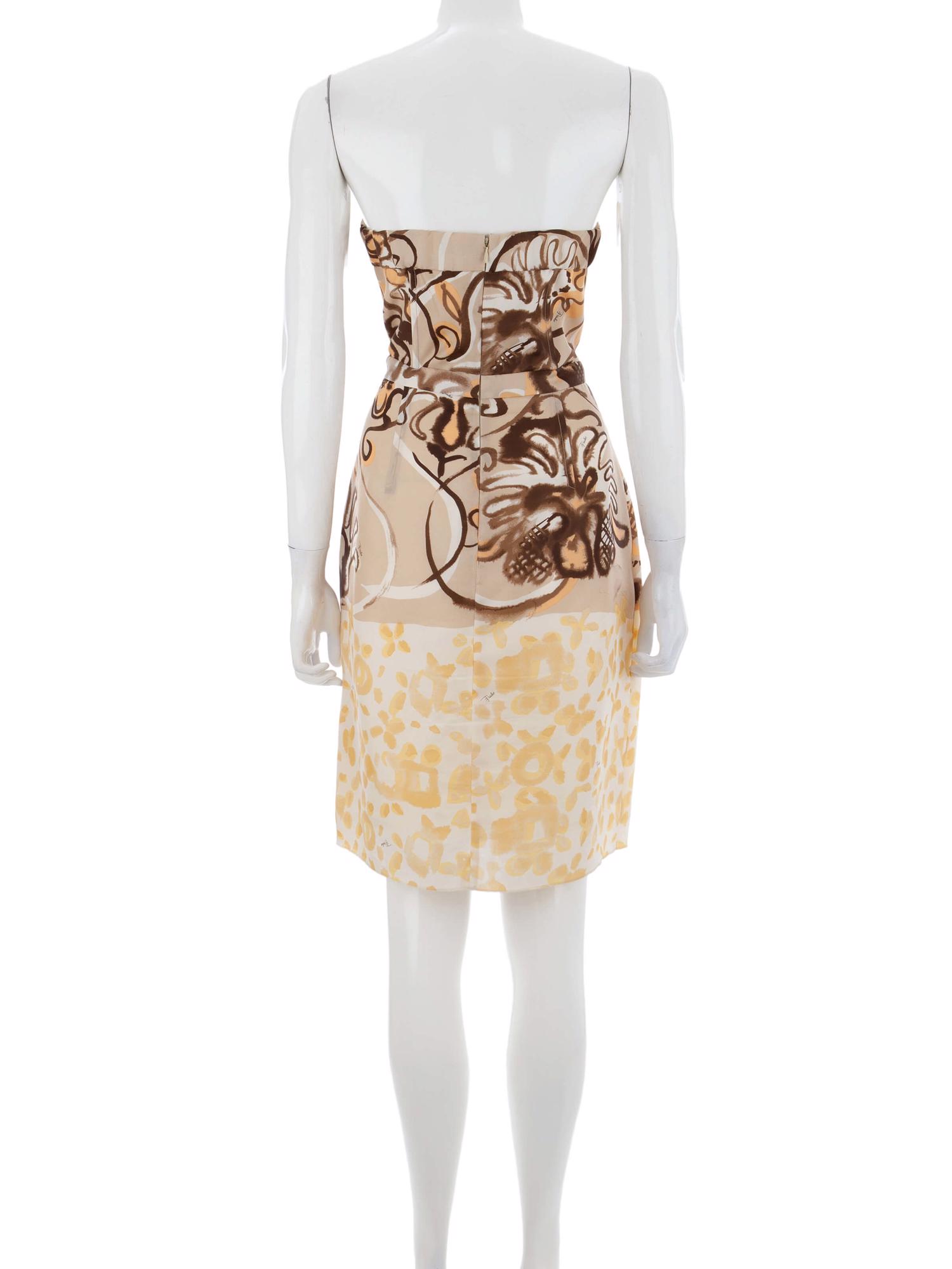 Bayan Bej EMILIO PUCCI ELBİSE