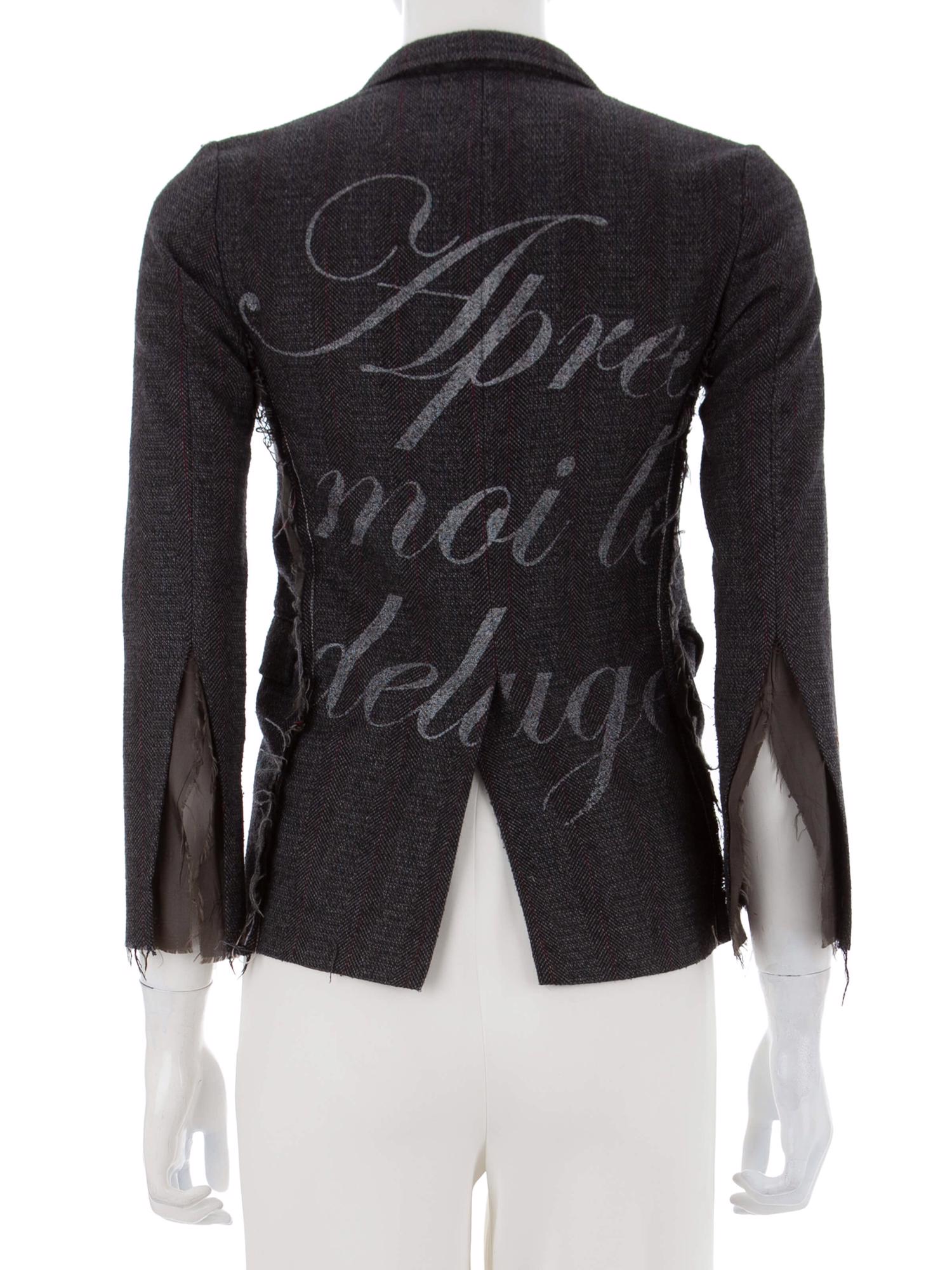 Bayan Gri LIBERTINE CEKET