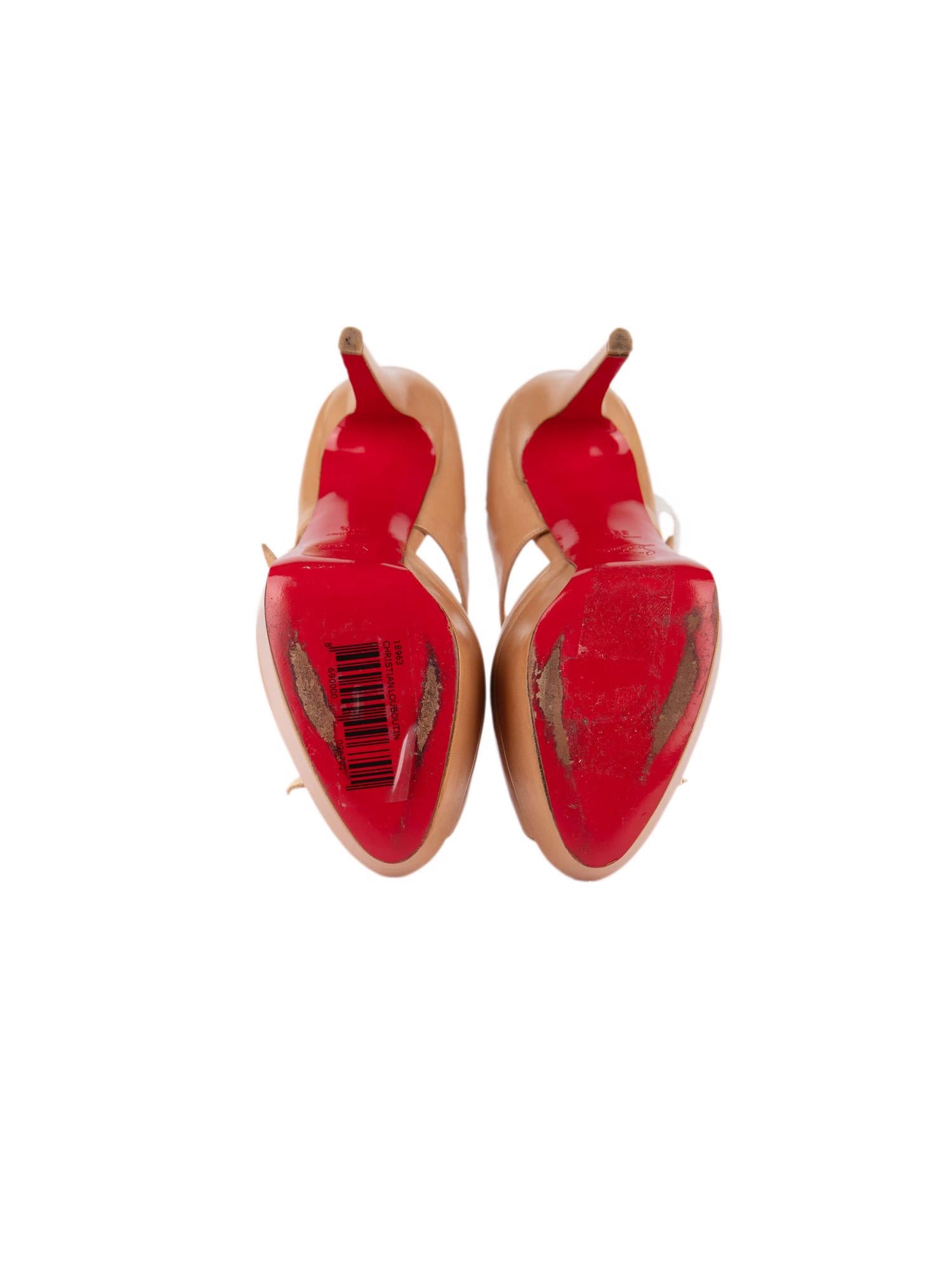 Bayan Bej CHRISTIAN LOUBOUTIN AYAKKABI