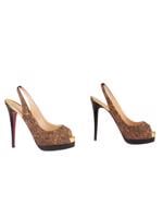 Bayan Kahve CHRISTIAN LOUBOUTIN AYAKKABI