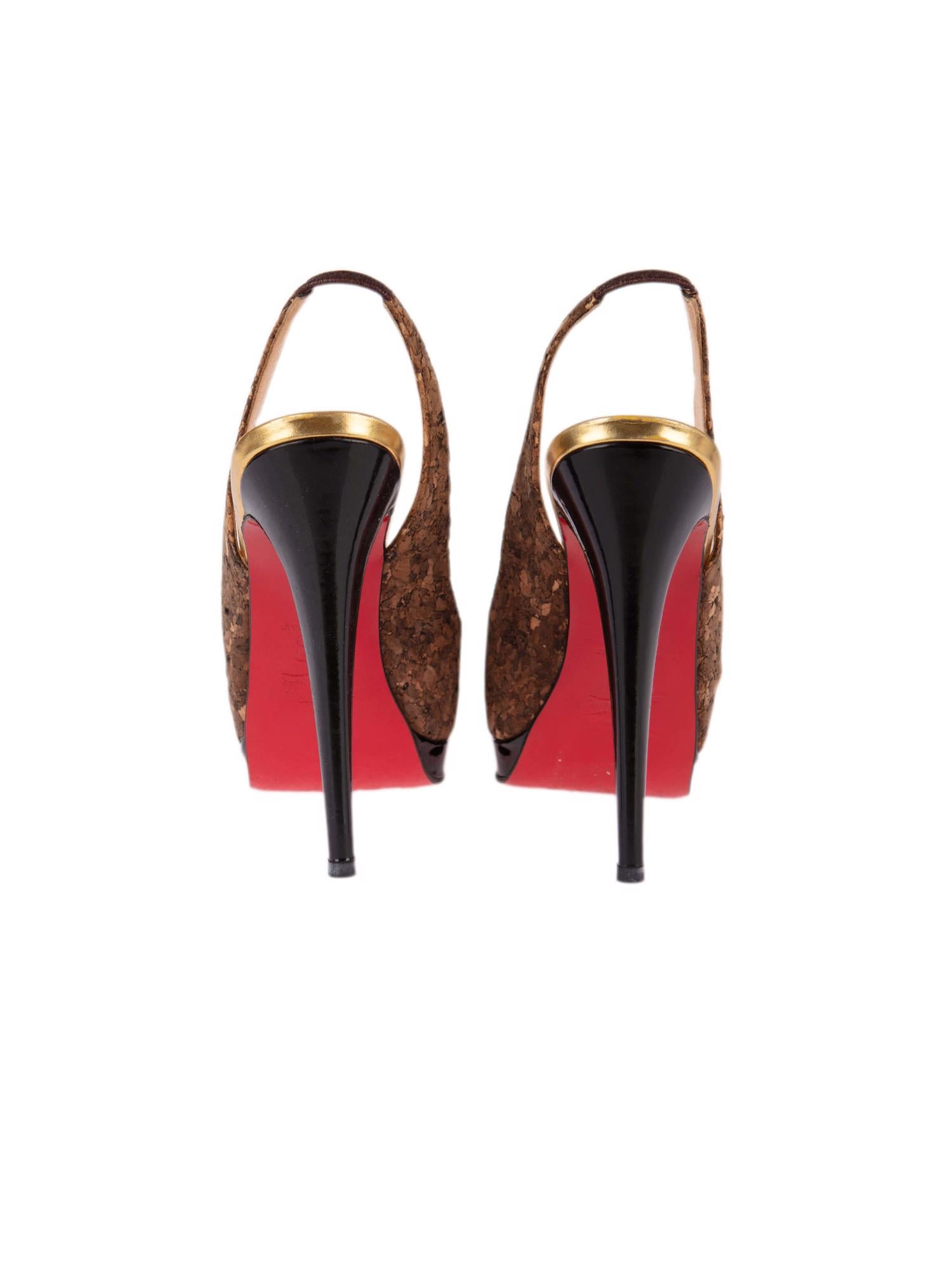 Bayan Kahve CHRISTIAN LOUBOUTIN AYAKKABI