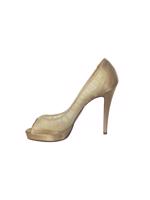 Bayan Bej CHRISTIAN LOUBOUTIN AYAKKABI
