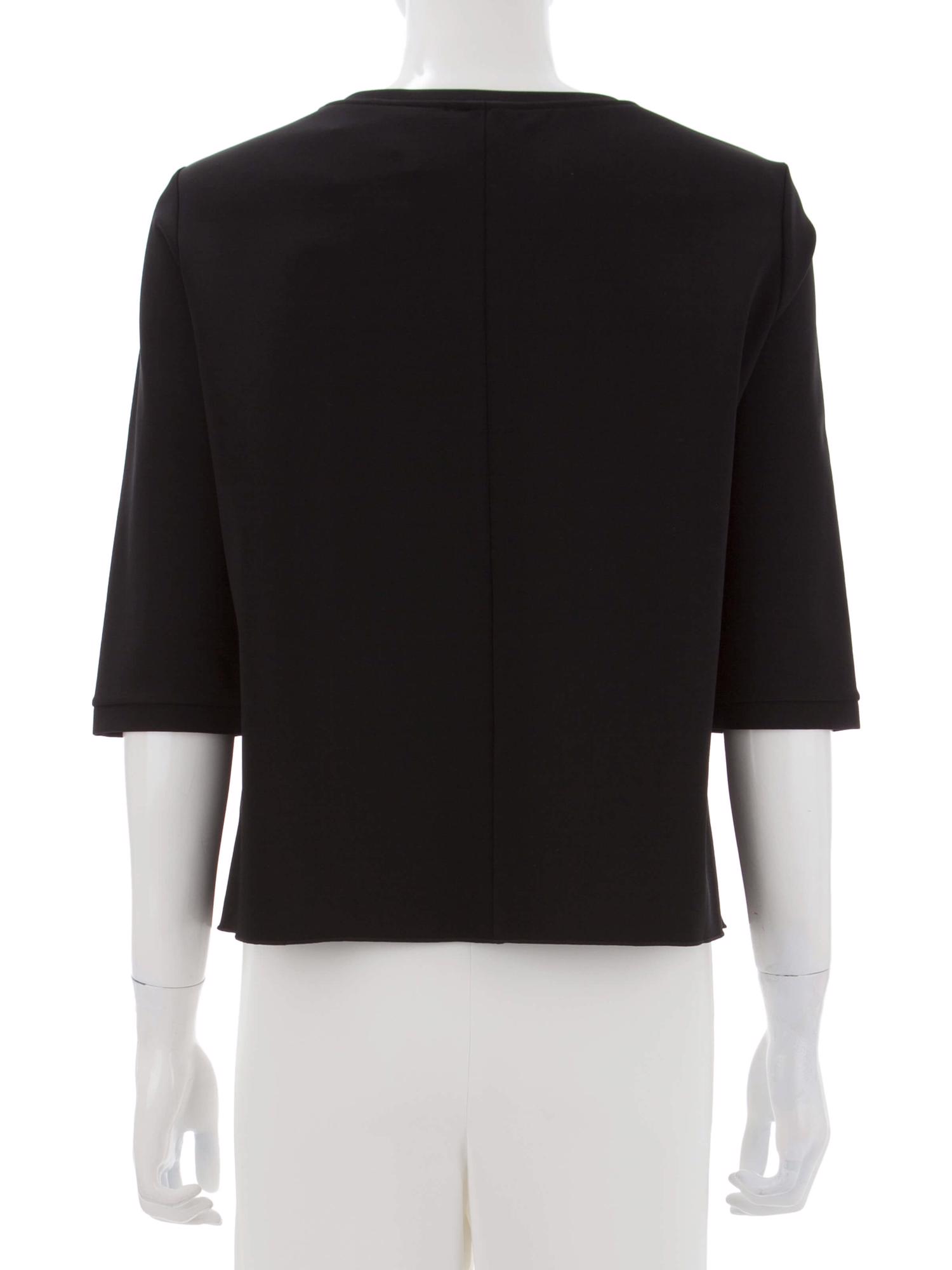 Bayan Siyah S MAX MARA BLUZ