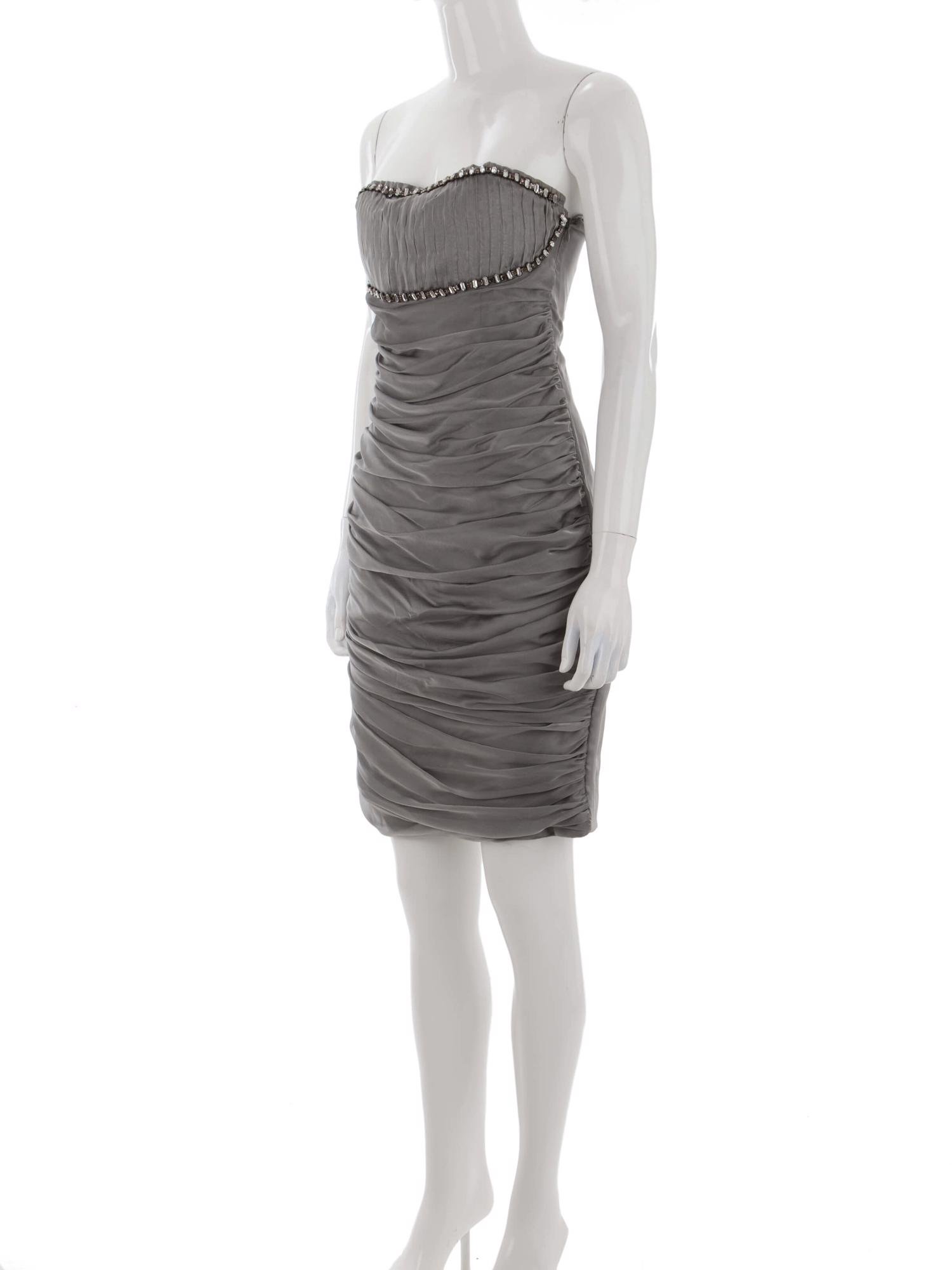 Bayan Gri BLUMARINE ELBİSE