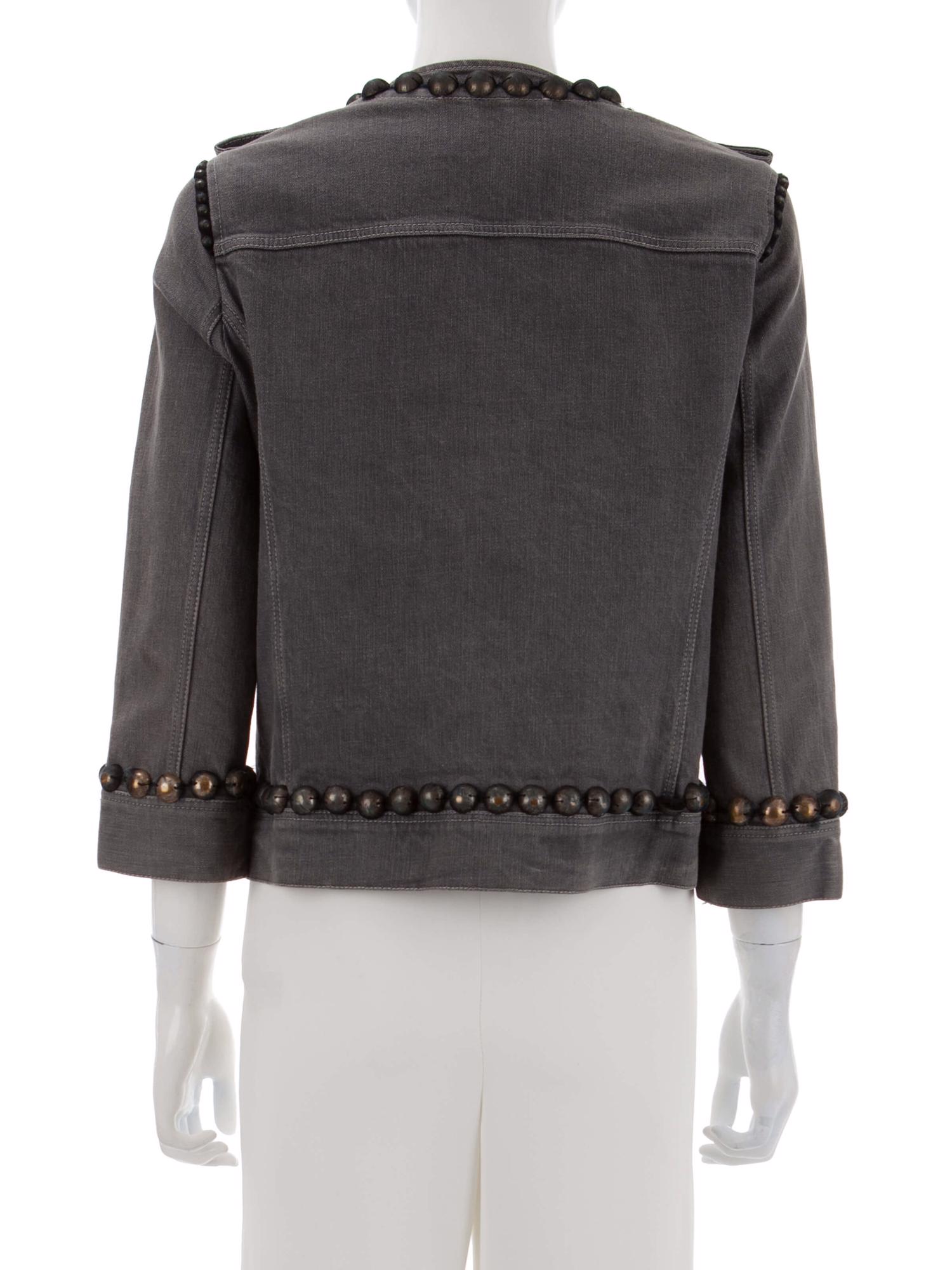 Bayan Gri LANVIN JEAN CEKET