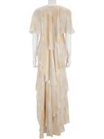 Bayan Krem VICKY TIEL ELBİSE