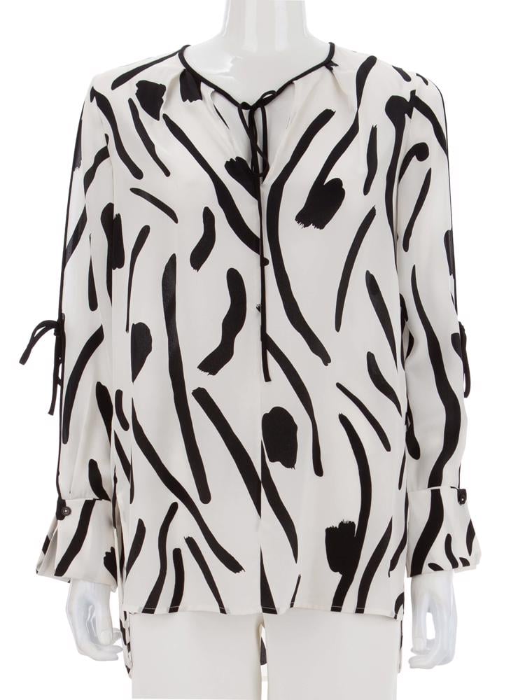 Bayan Beyaz DIANE VON FURSTENBERG BLUZ