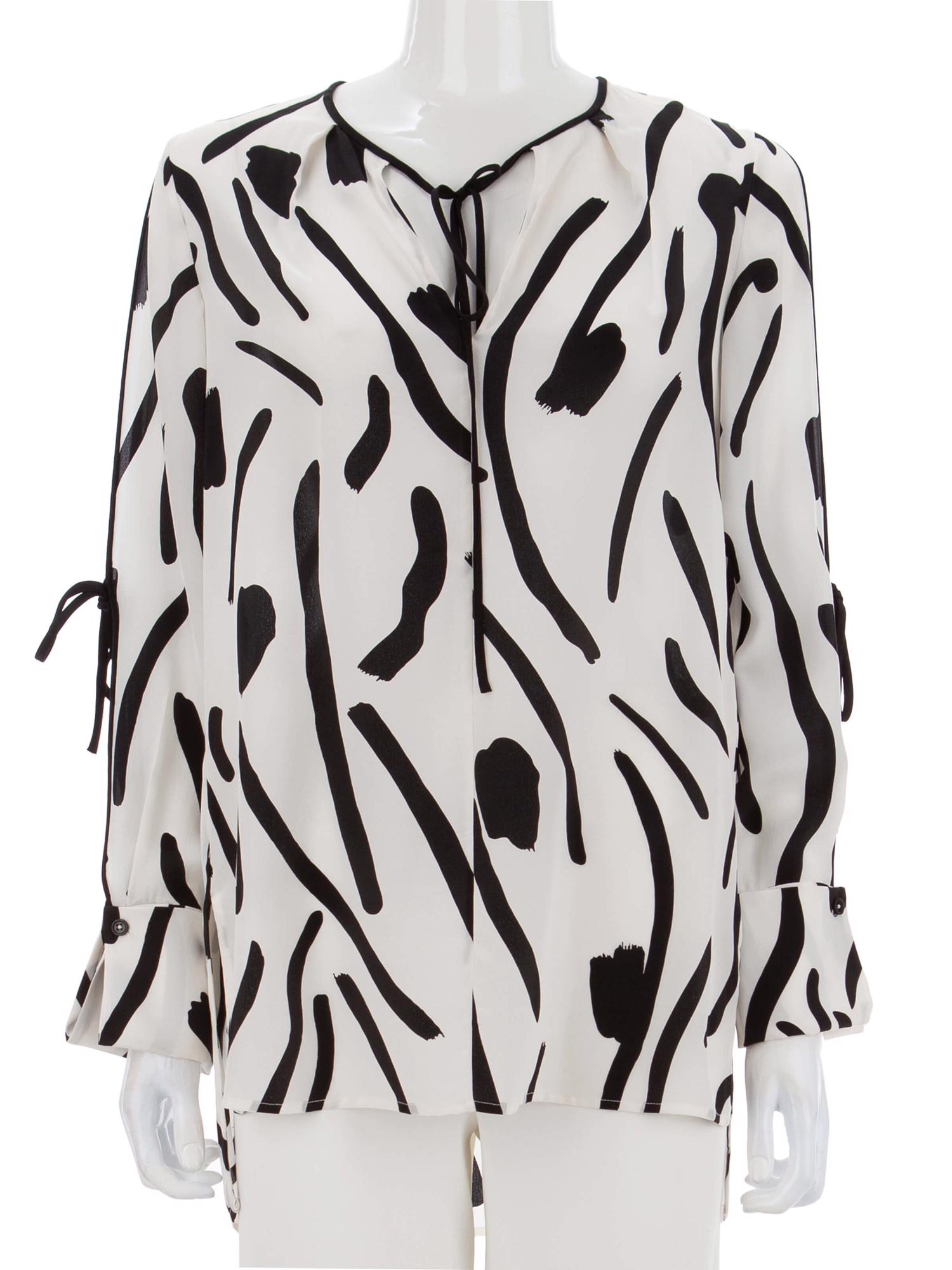 Bayan Beyaz DIANE VON FURSTENBERG BLUZ